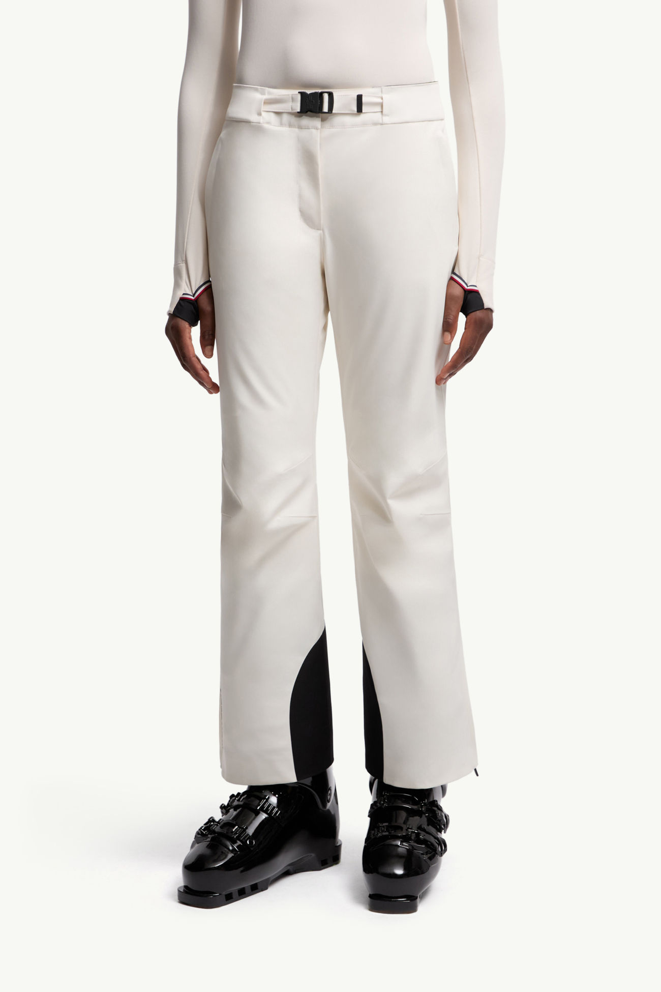 Padded Ski Pants Women White Moncler 3