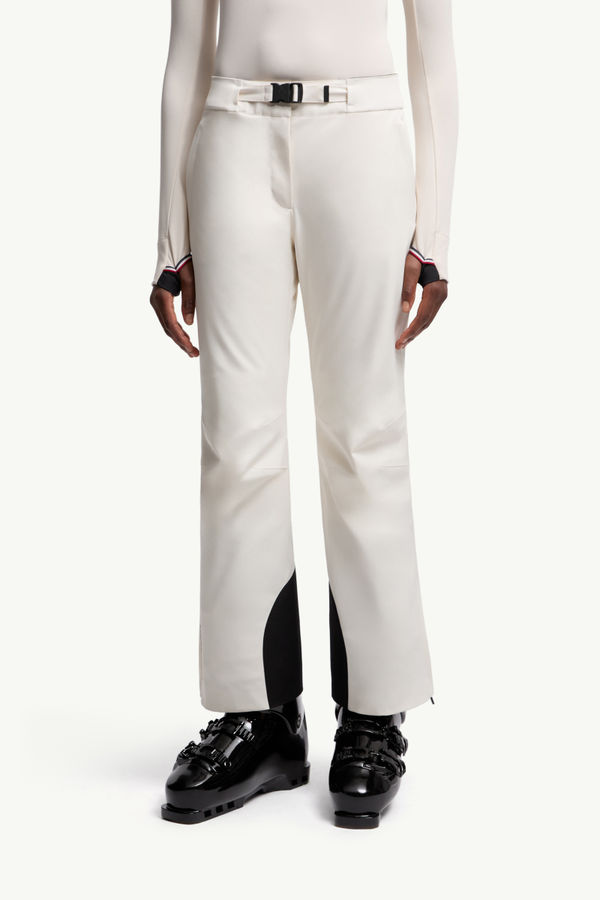 Wattierte Skihose Damen Weiß Moncler 3