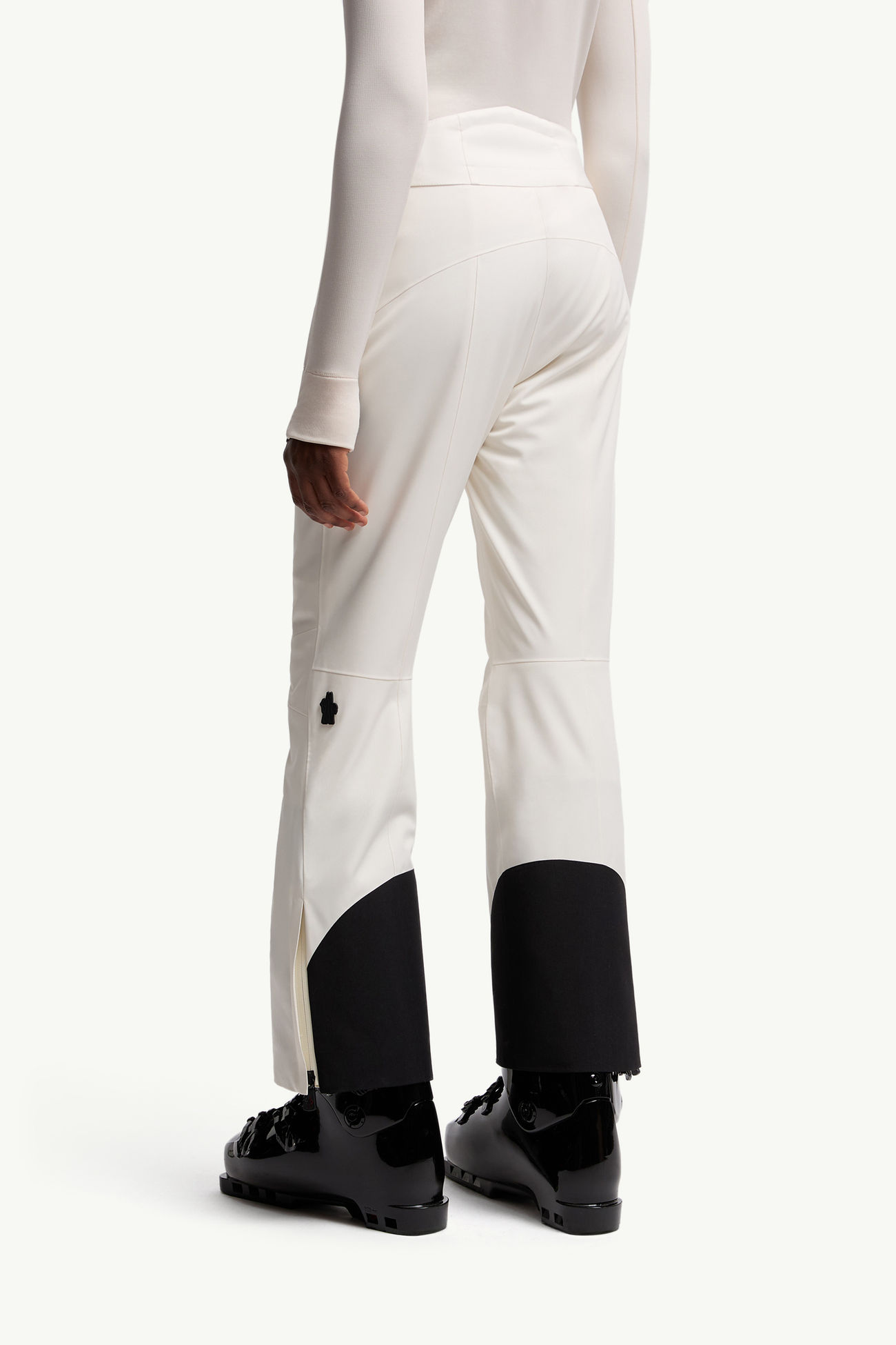 Padded Ski Pants Women White Moncler 4