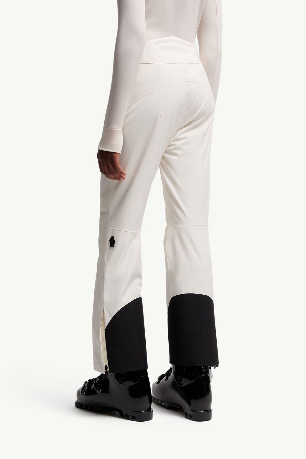 Padded Ski Trousers Women White Moncler 4