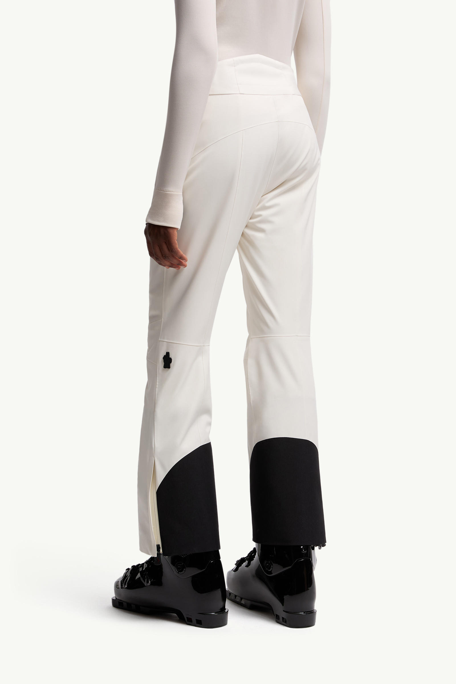 Padded Ski Trousers Women White Moncler 4
