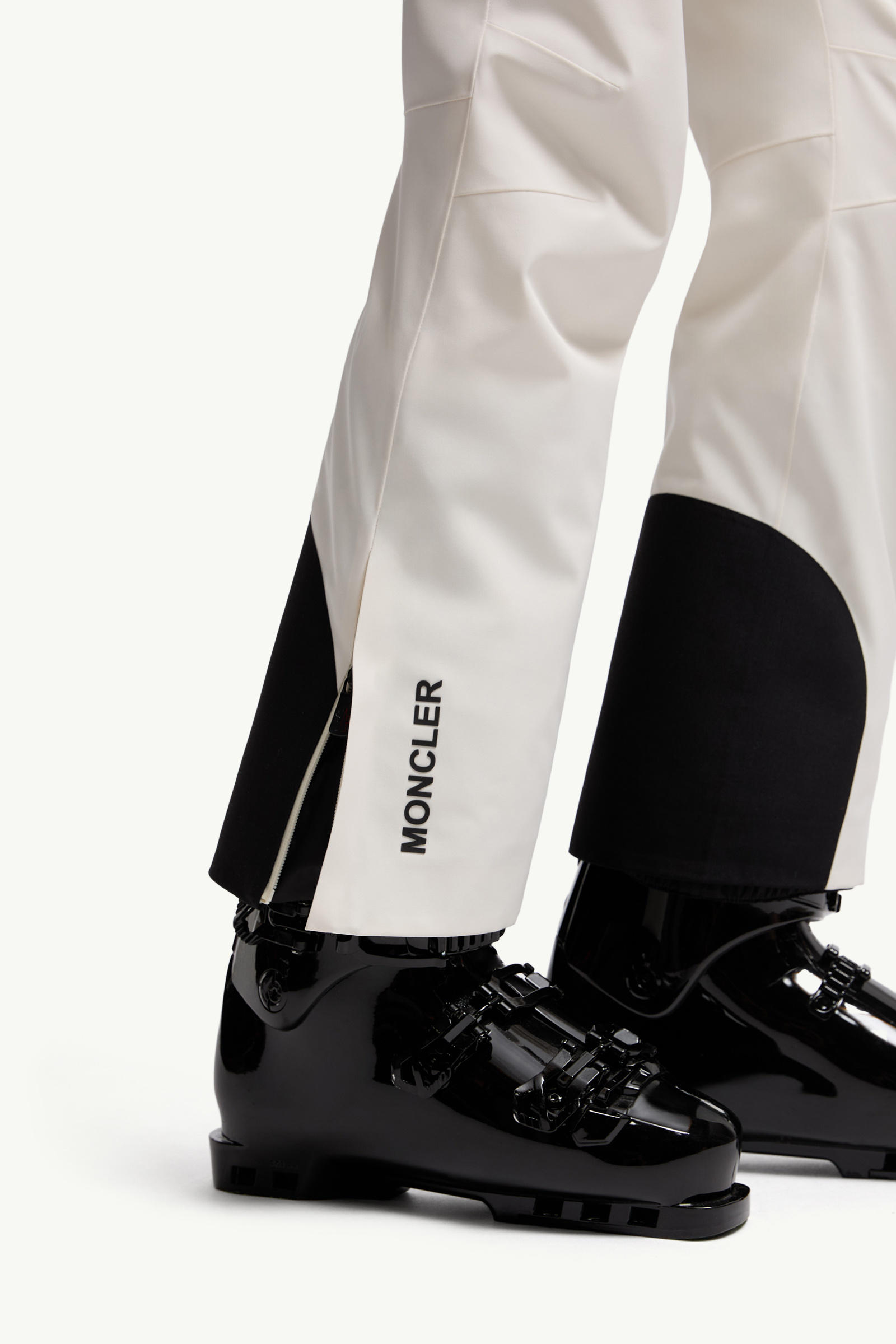 Padded Ski Trousers Women White Moncler 5