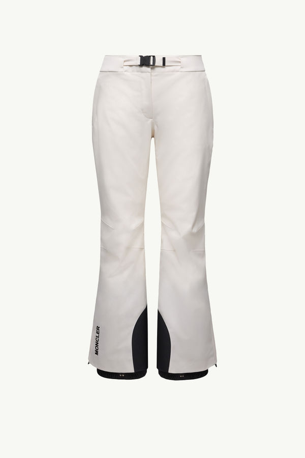 Wattierte Skihose Damen Weiß Moncler 2