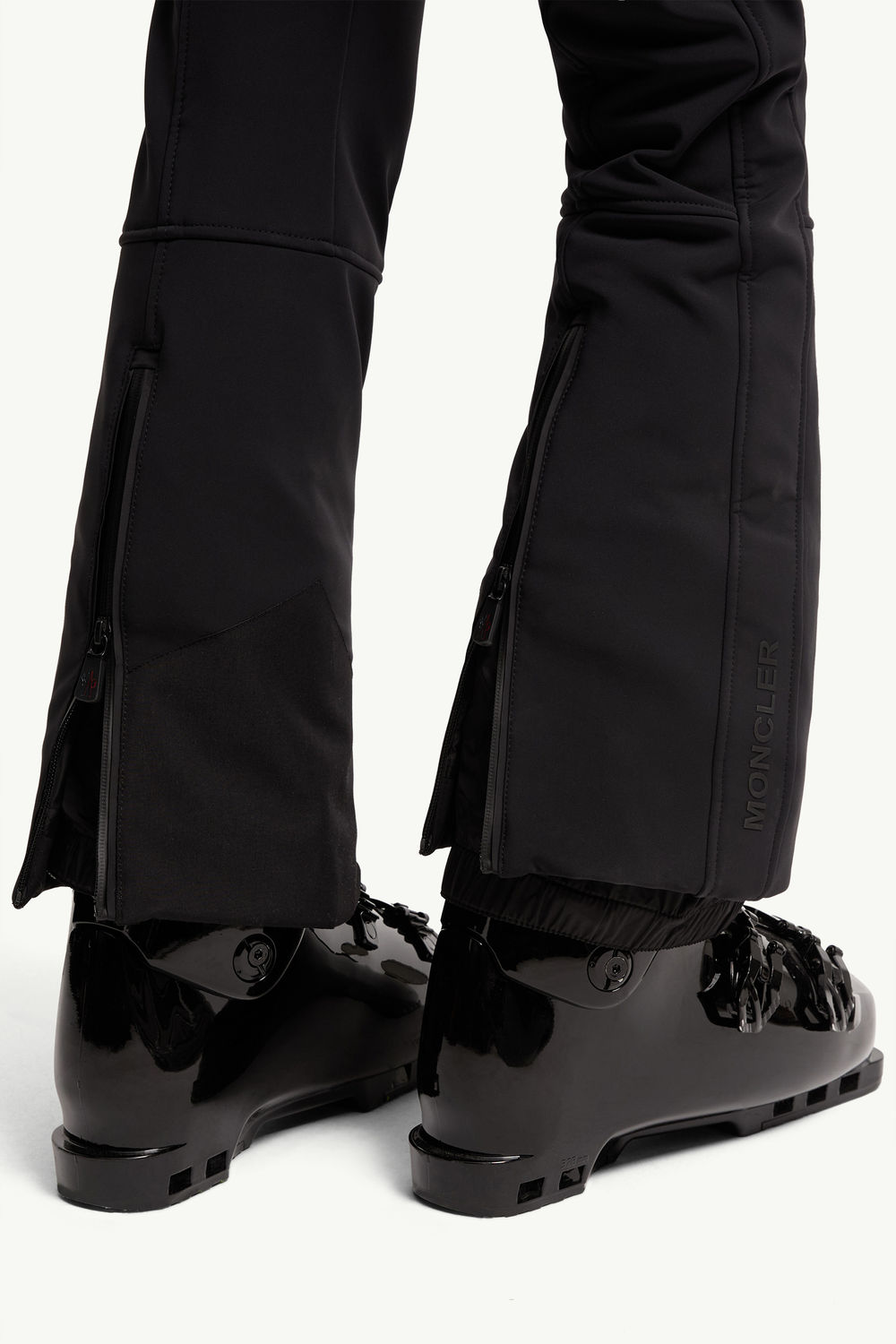 Down-Filled Ski Suit Women Black & White Moncler 5