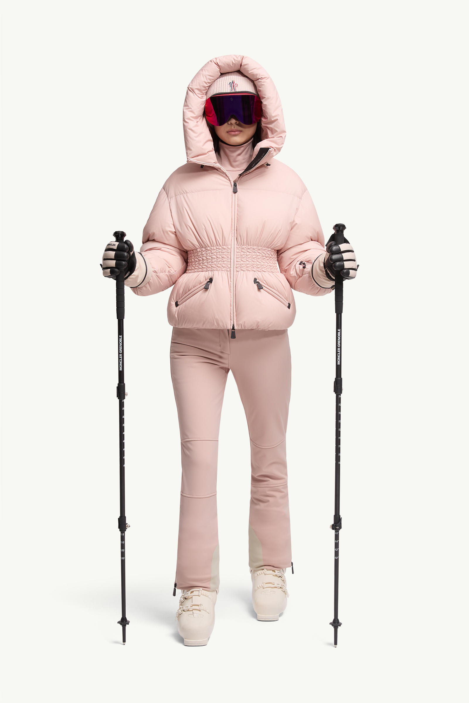 Ski Trousers Women Pink Moncler 0