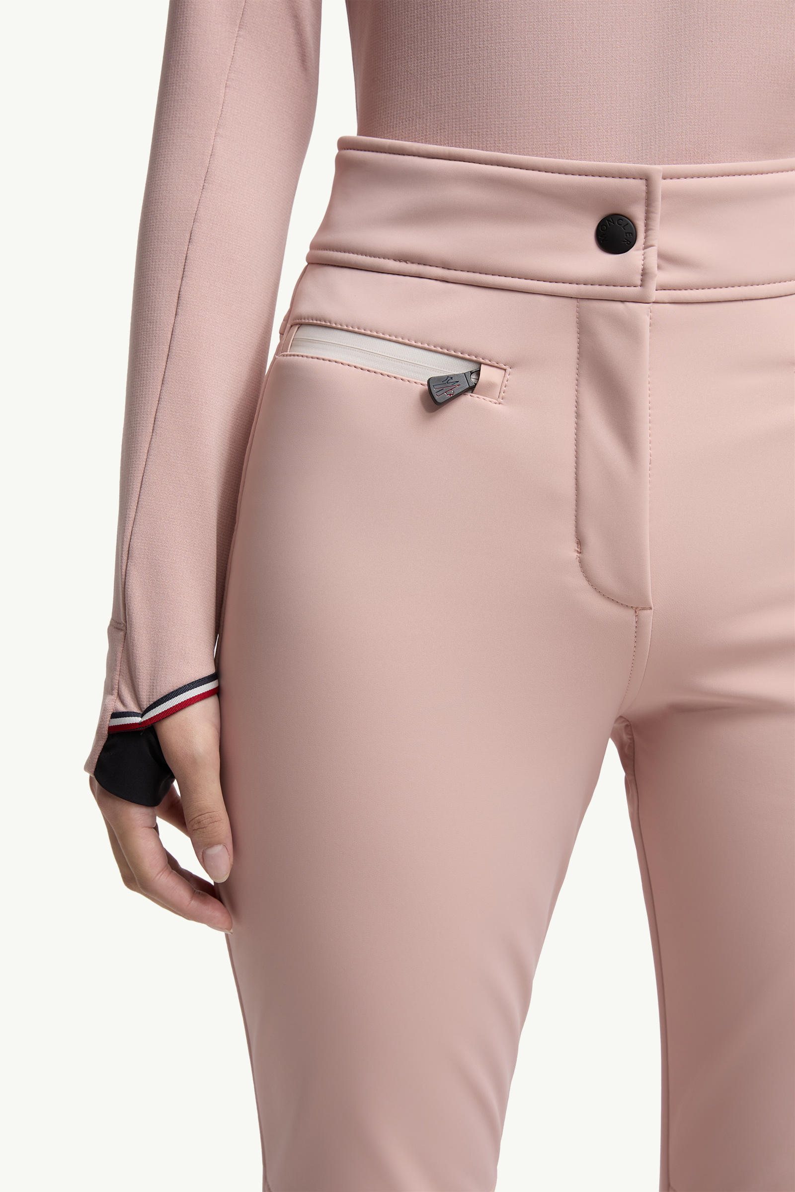 Ski Trousers Women Pink Moncler 5
