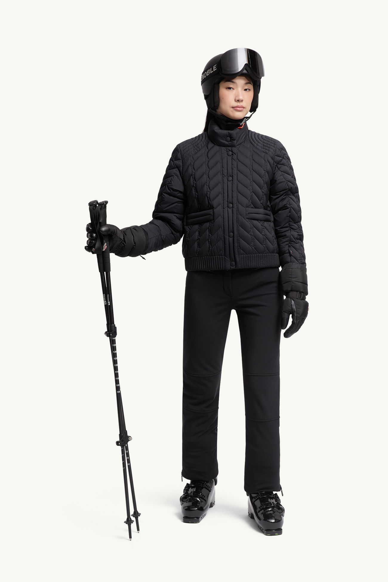 Skihose Damen Schwarz Moncler 0