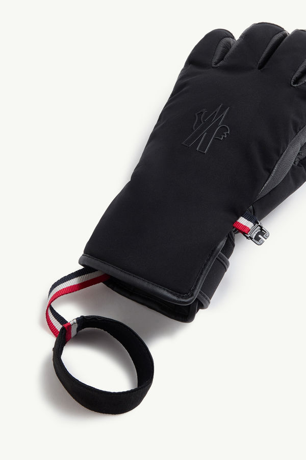 Guanti imbottiti in softshell Donna Nero Moncler 3