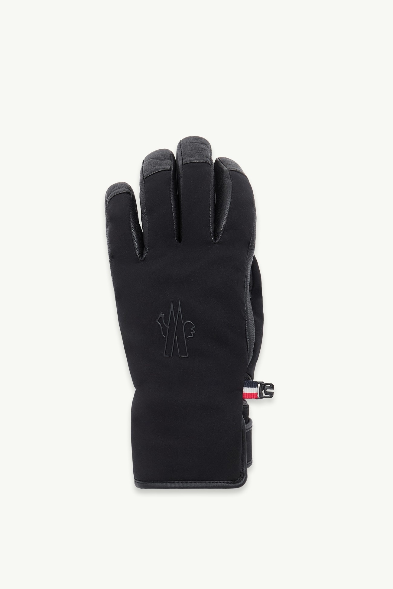 Guanti imbottiti in softshell Donna Nero Moncler 0