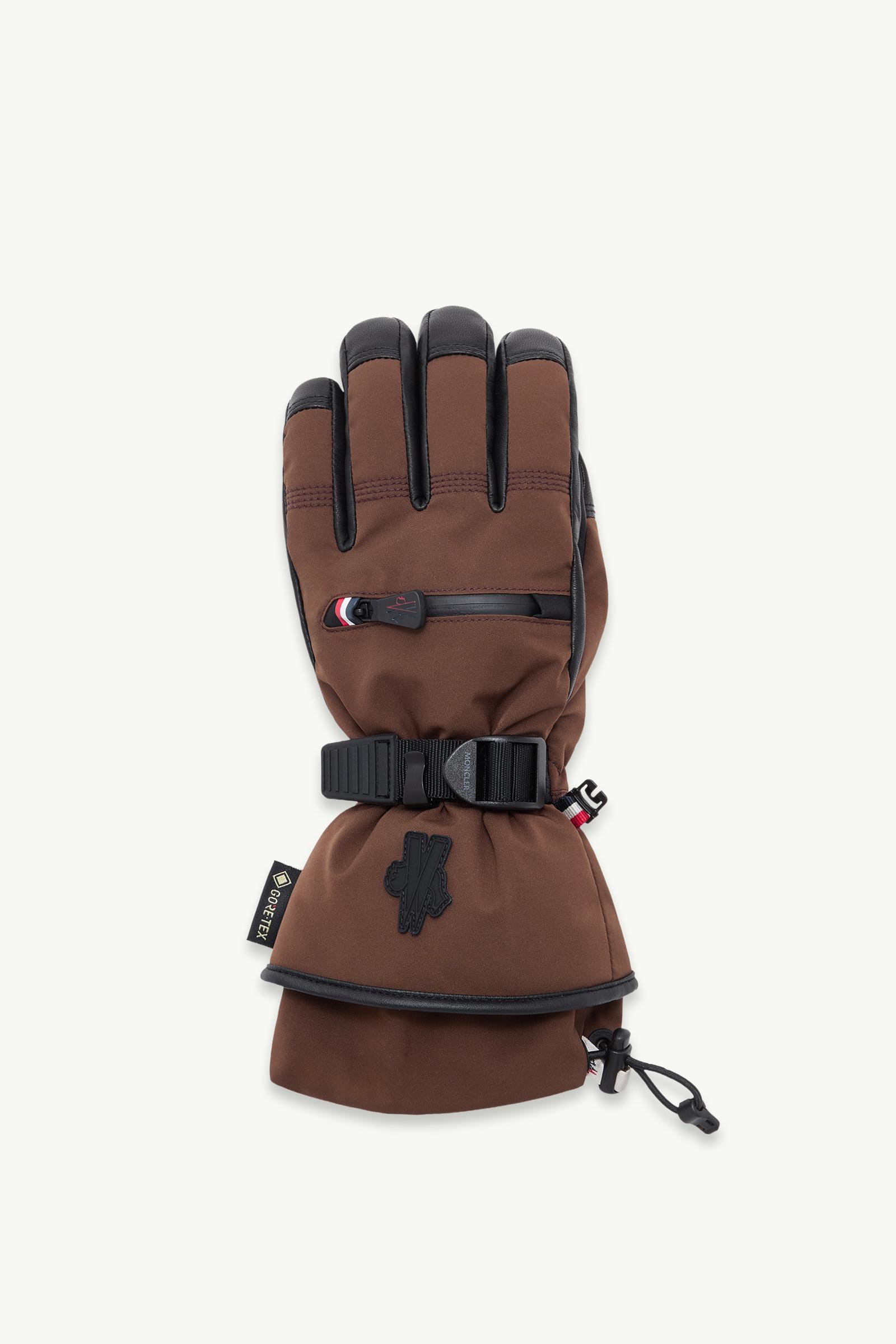 モンクレール　手袋 padded-gloves-women-brown-