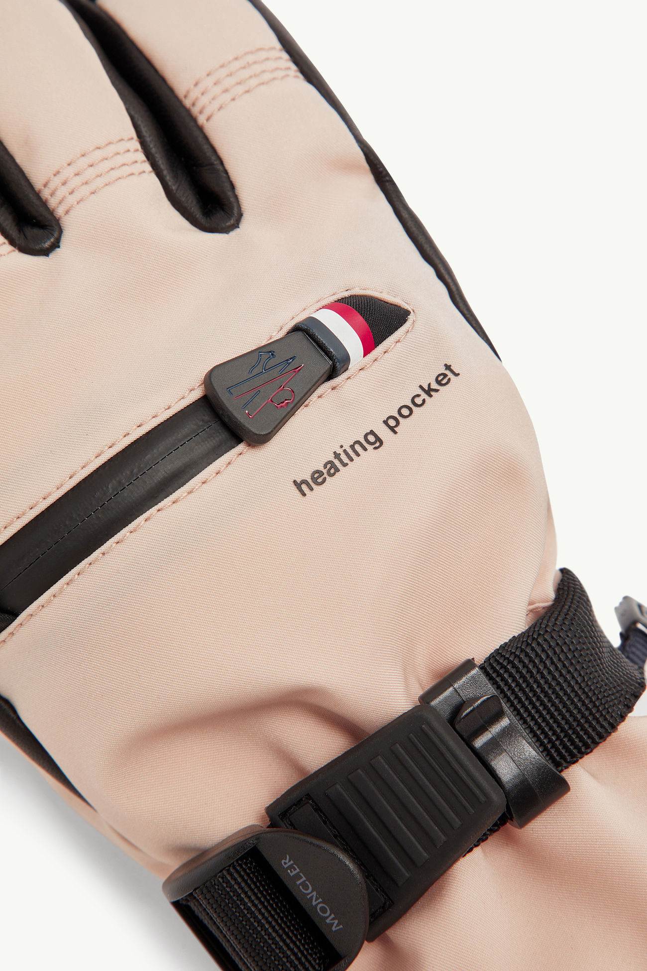 Guantes acolchados Mujer Rosado Moncler 4