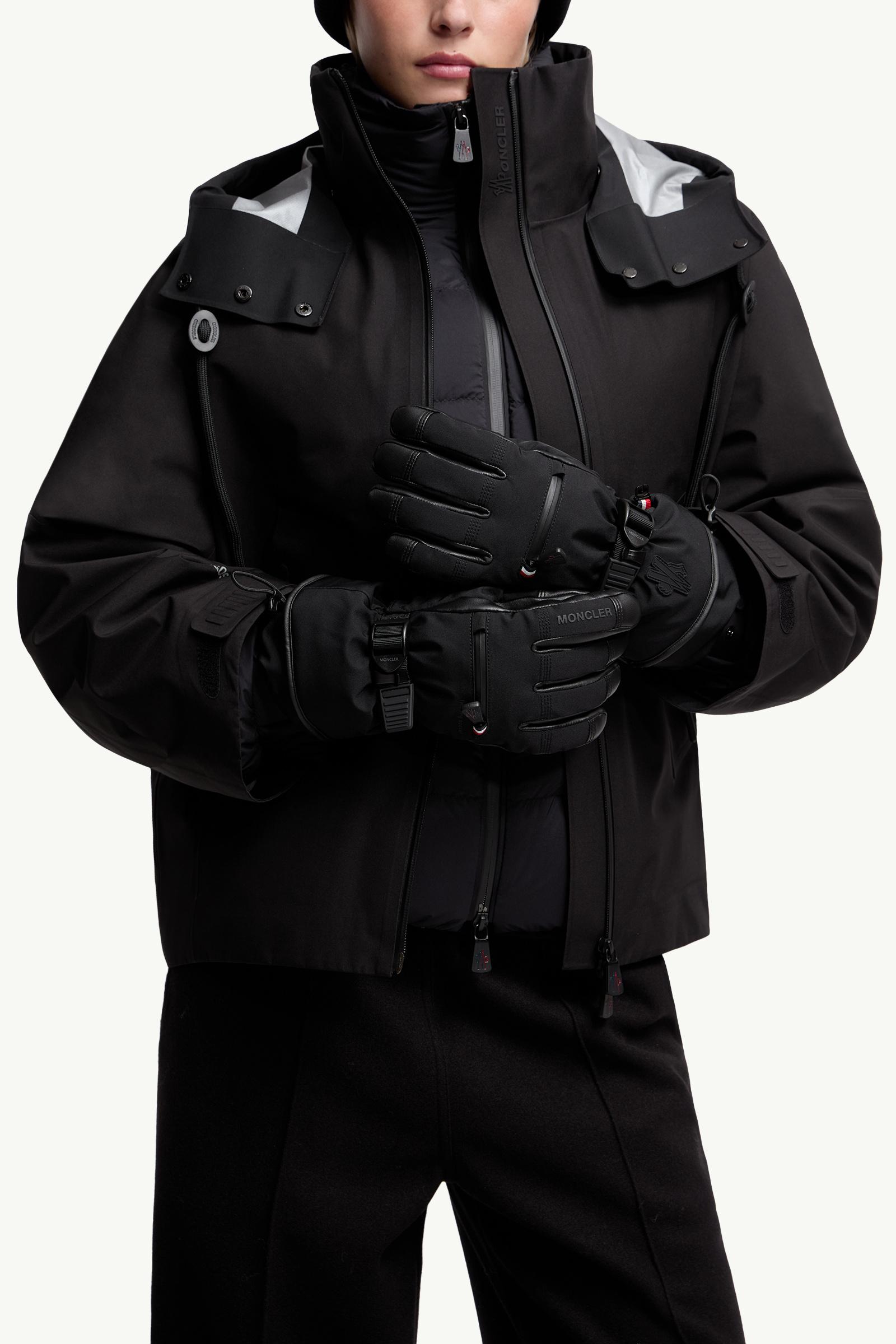 Padded Gloves Women Black Moncler 1