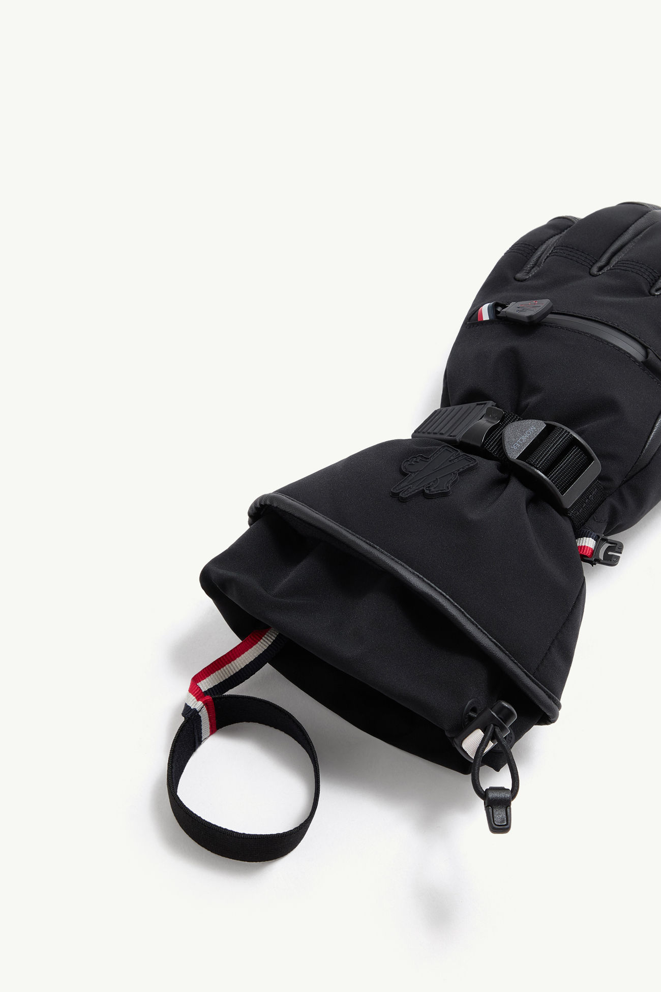 Gepolsterte Handschuhe Damen Schwarz Moncler 3