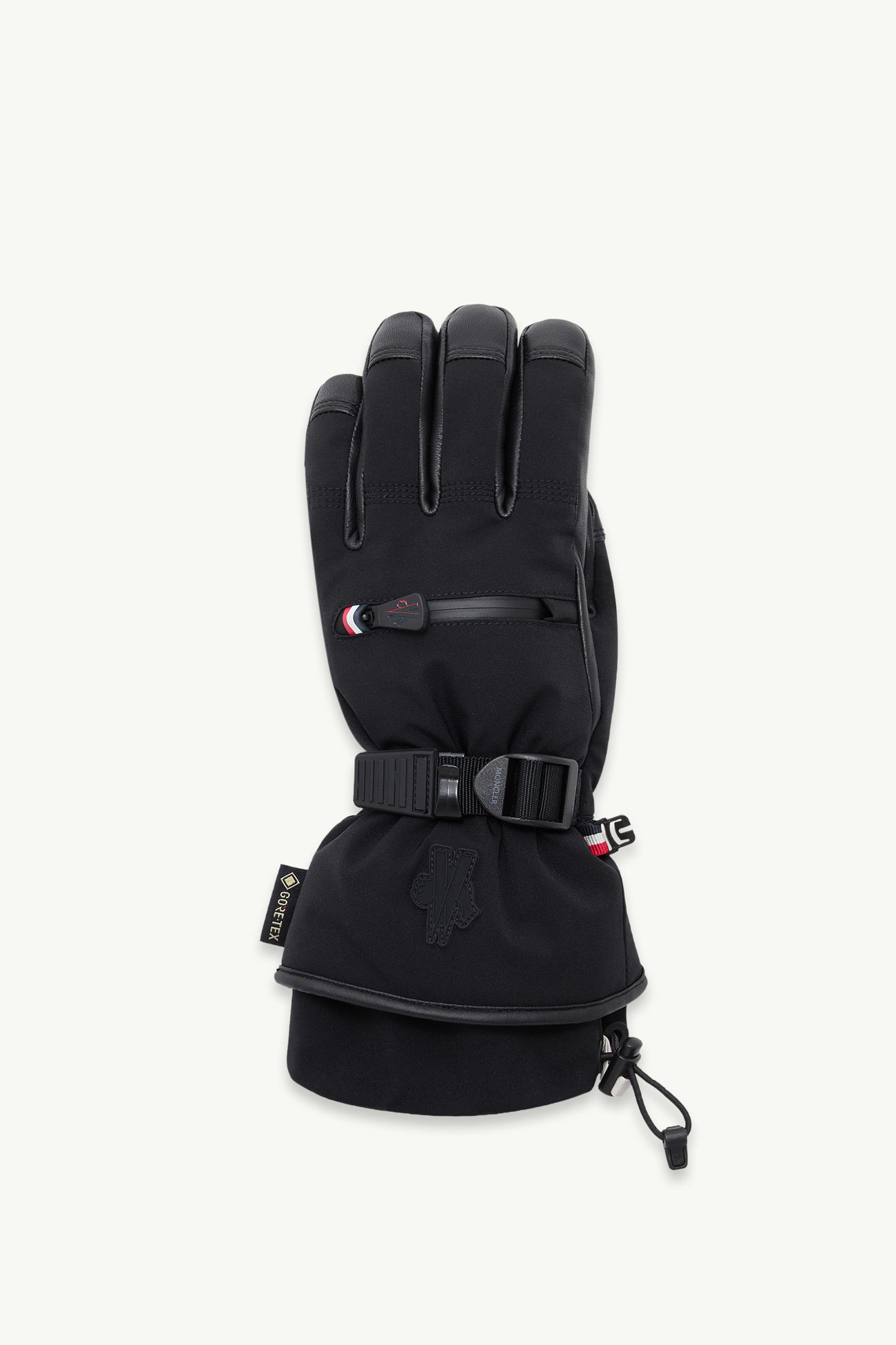 Guantes acolchados Mujer Negro Moncler 0