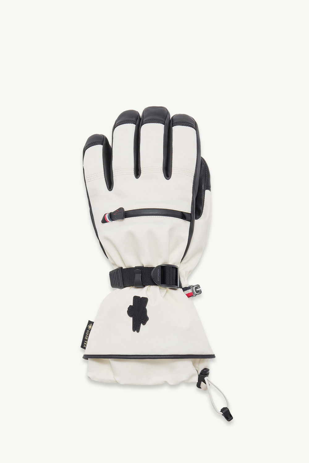 Gants matelassés Femmes Blanc Moncler 0