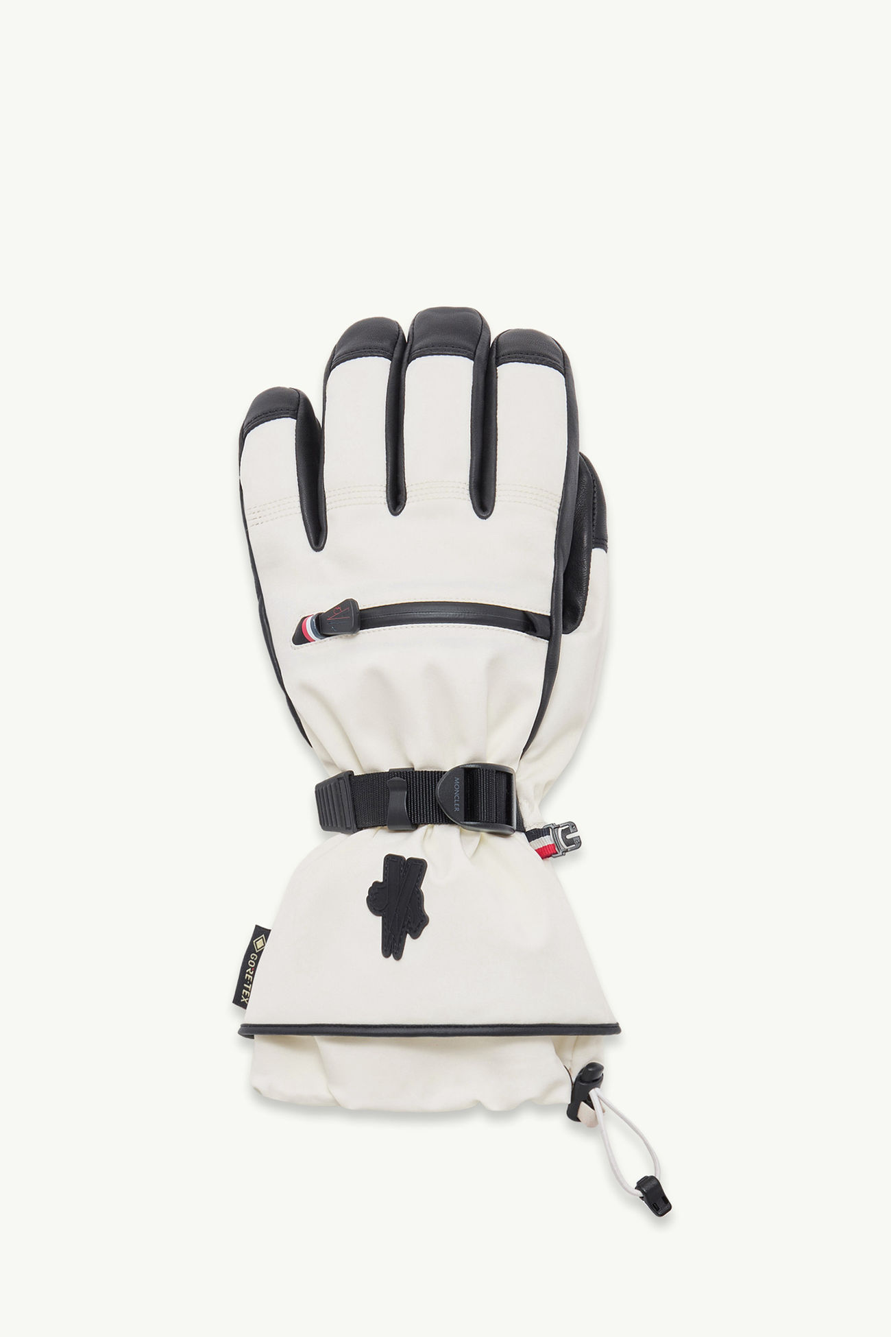 Guantes acolchados Mujer Blanco Moncler 0