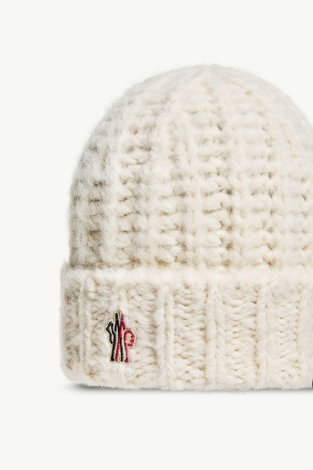 Alpaca Blend Beanie Women White Moncler 2