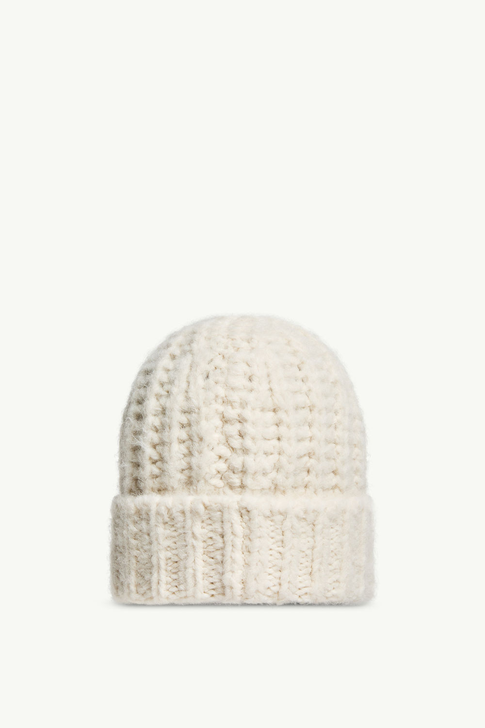 Alpaca Blend Beanie Women White Moncler 3