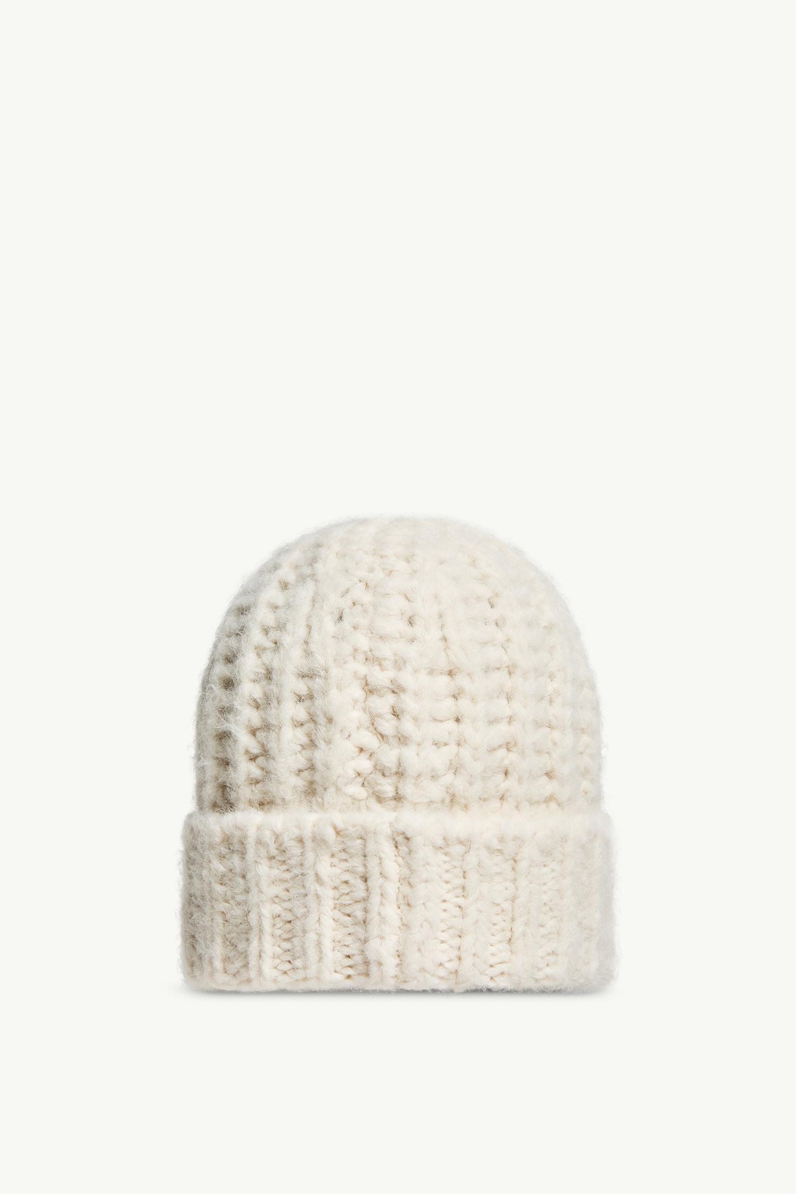 ホワイト ニットキャップ : ハット＆ベレー 向けの レディース