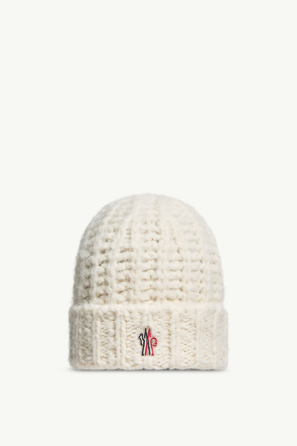 Alpaca Blend Beanie Women White Moncler 0