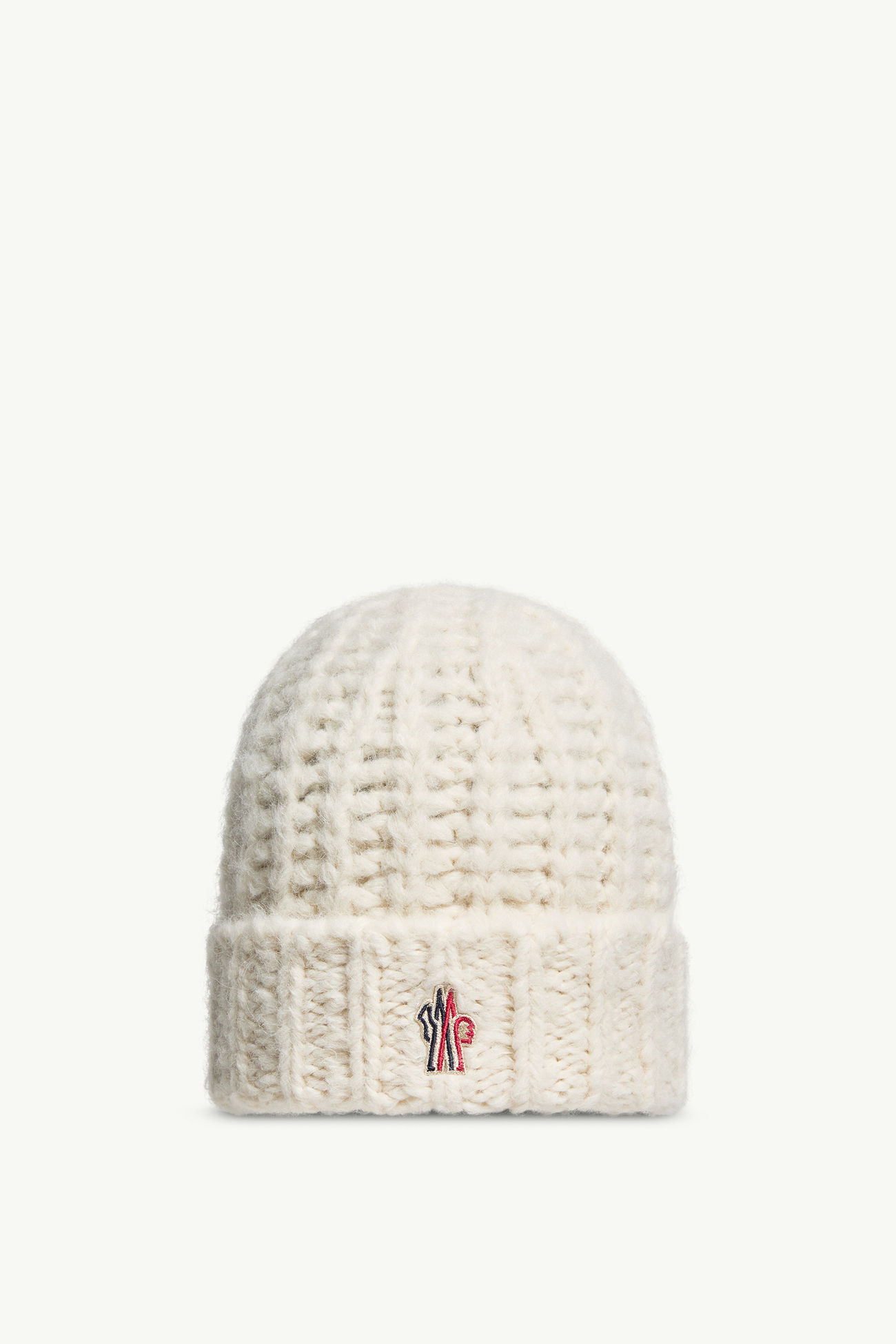 Gorro de mezcla de alpaca Mujer Blanco Moncler 0