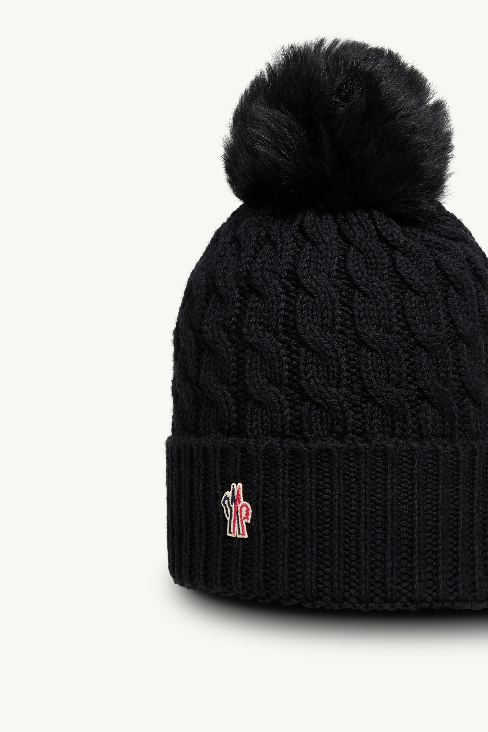 羊毛绒球便帽 女士 黑色 Moncler 2