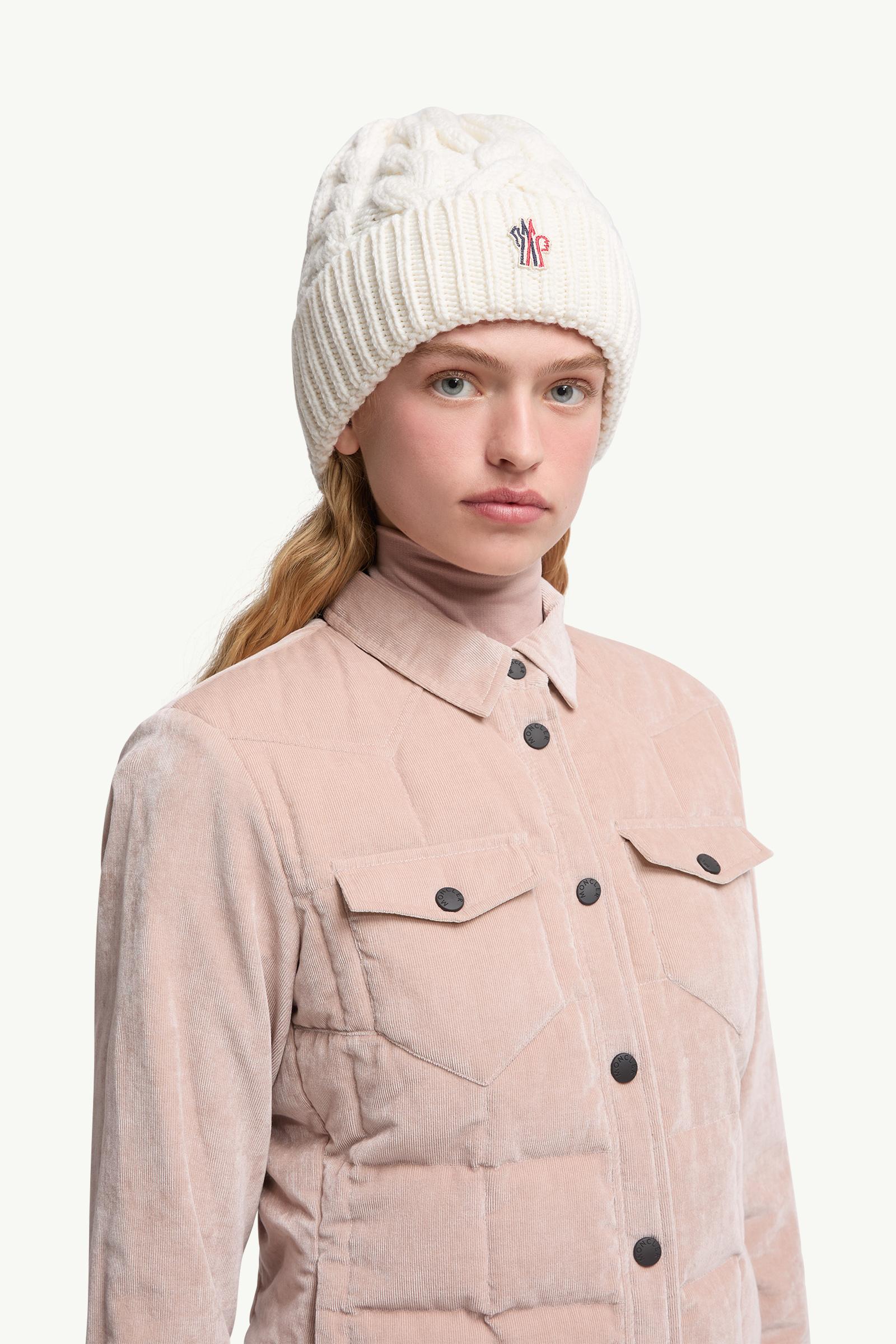 女士羊毛便帽 女士 白色 Moncler 1