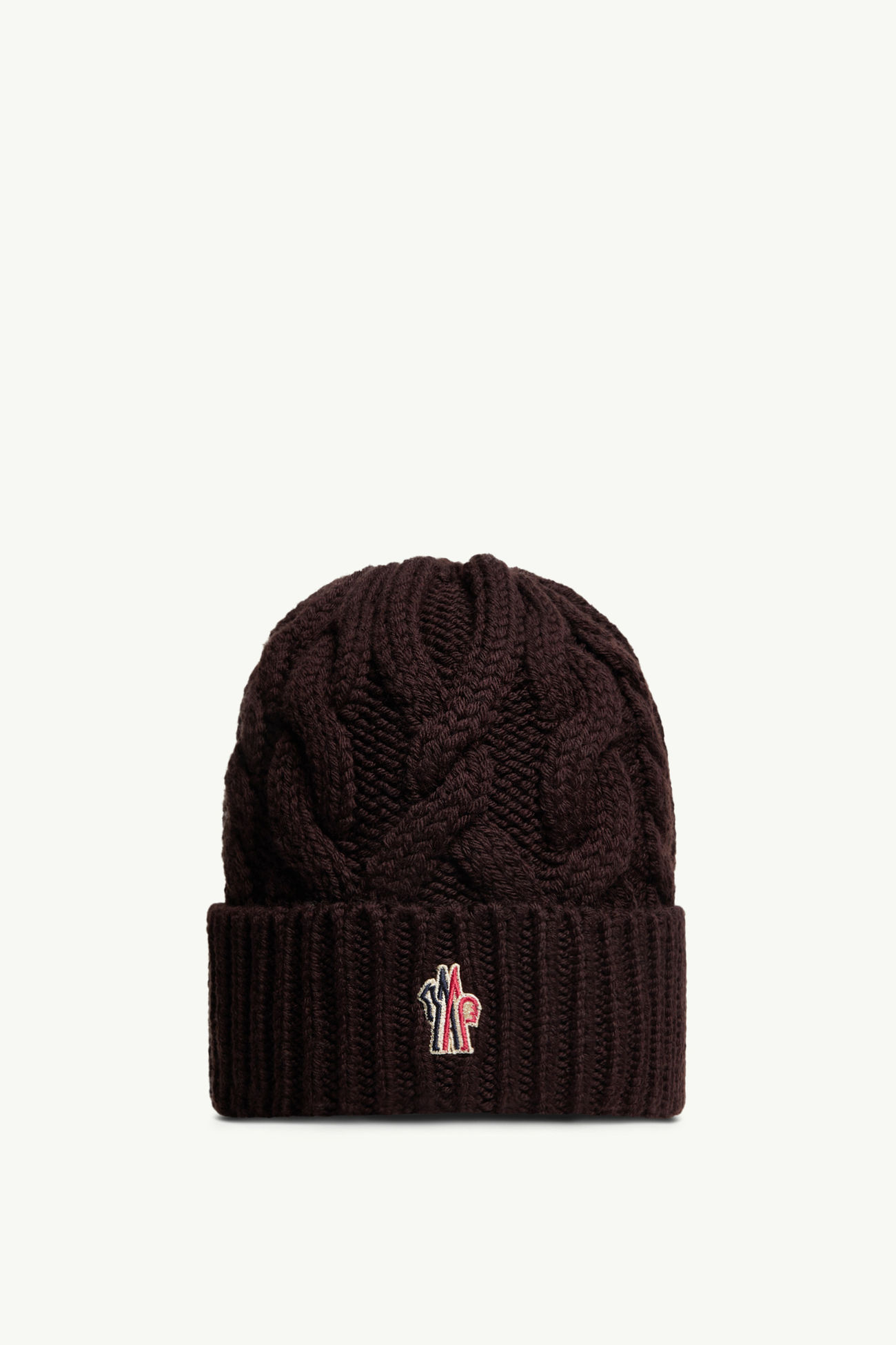 羊毛冷帽 女士 啡色 Moncler 0