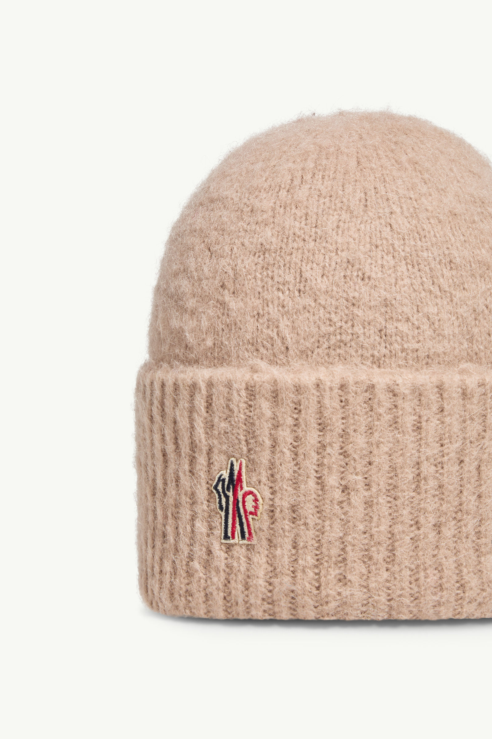 Alpaca & Wool Beanie Women Beige Moncler 2