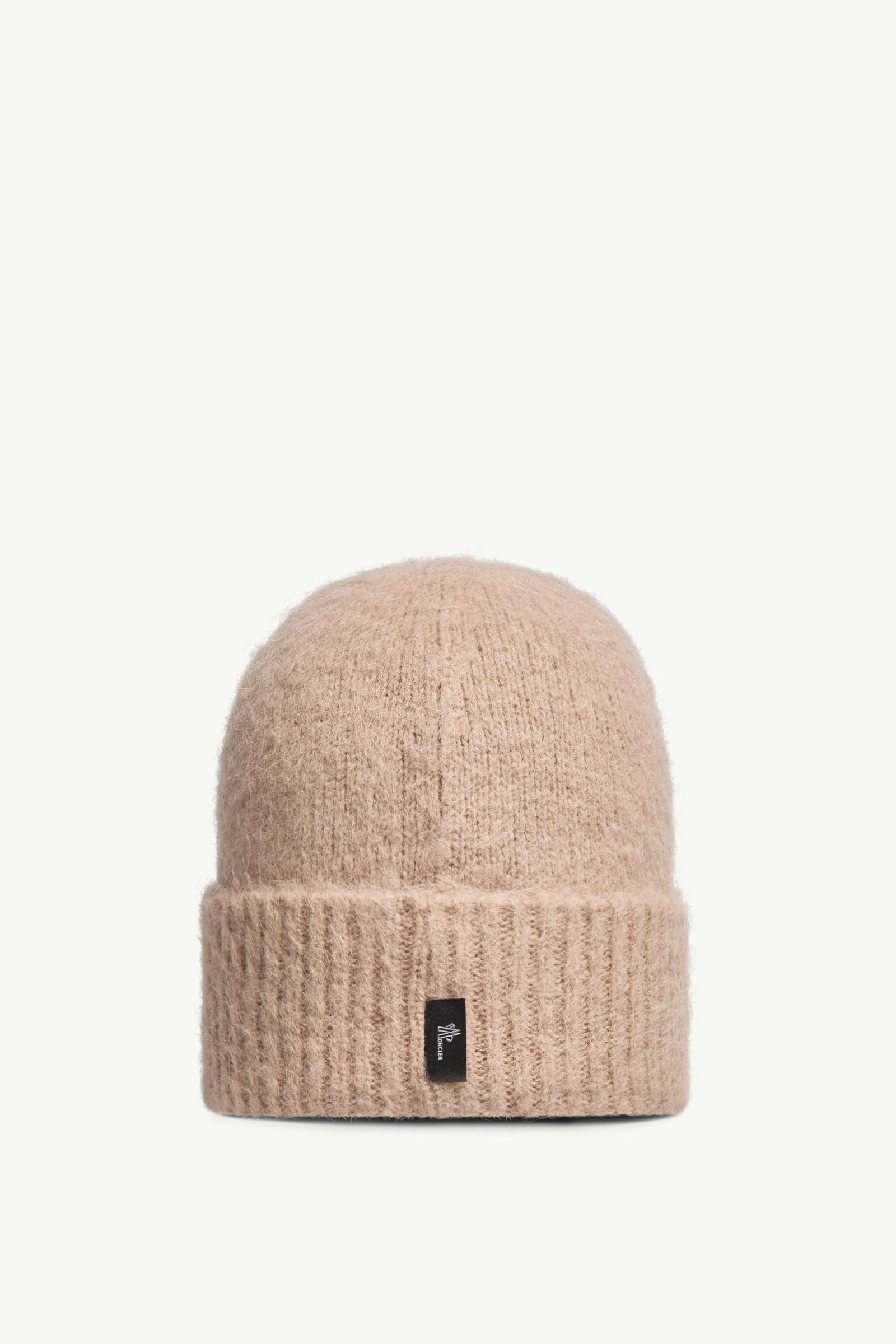 羊驼毛和羊毛便帽 女士 米色 Moncler 3