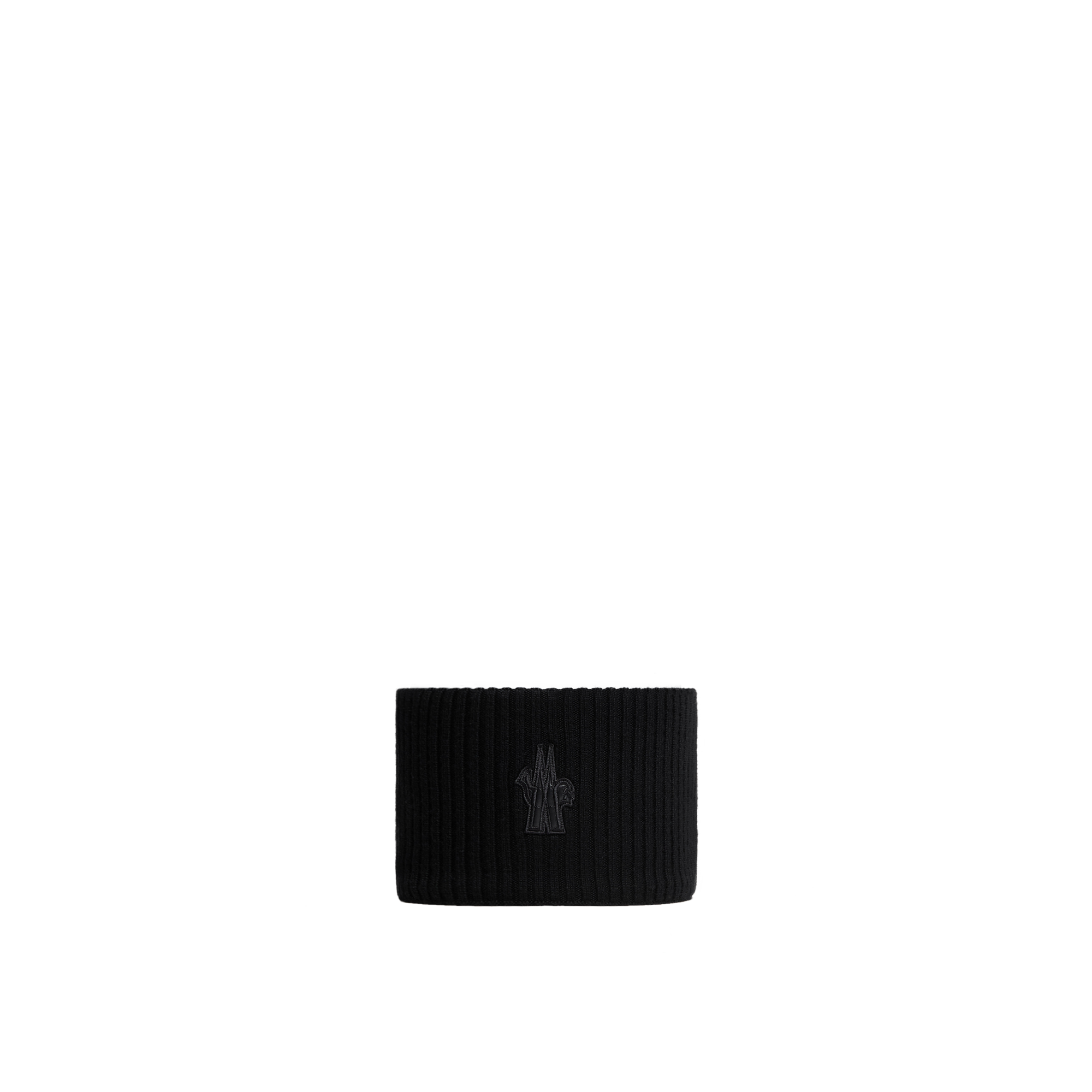 Grenoble    Wool Headband for Women in Black, Size: One Size, Moncler