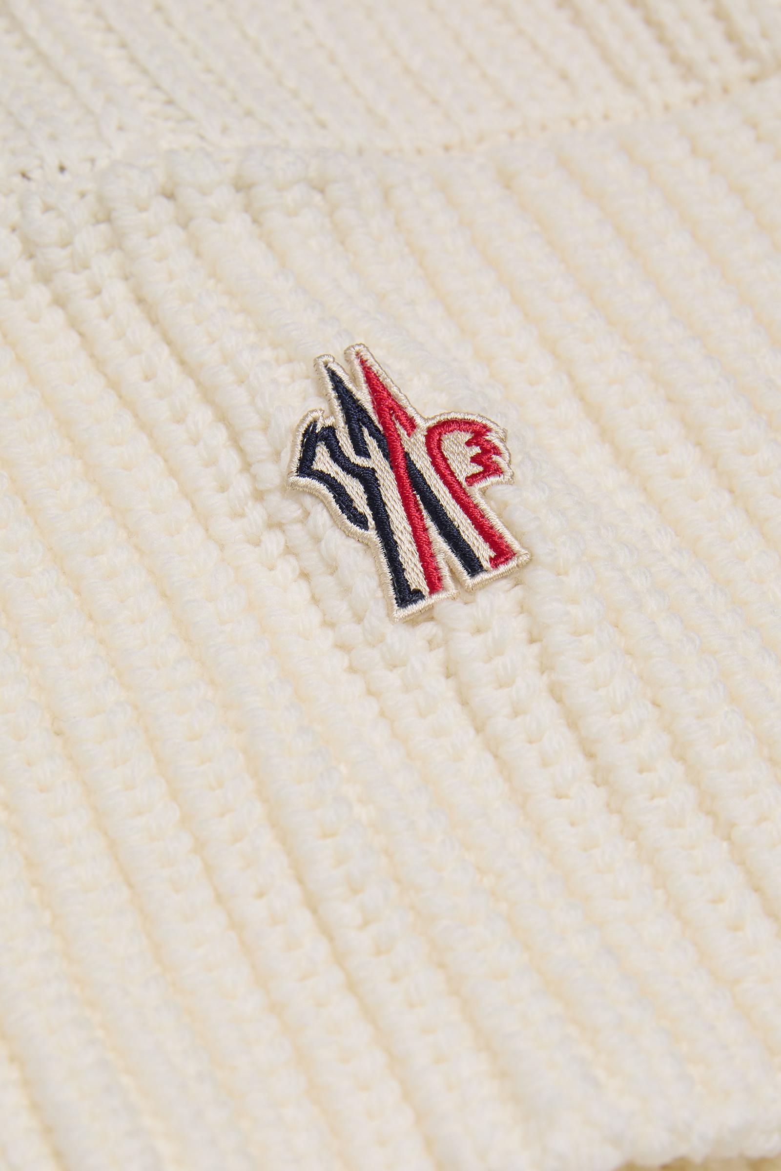 White Wool Neck Warmer - Scarves & Gloves for Women | Moncler US