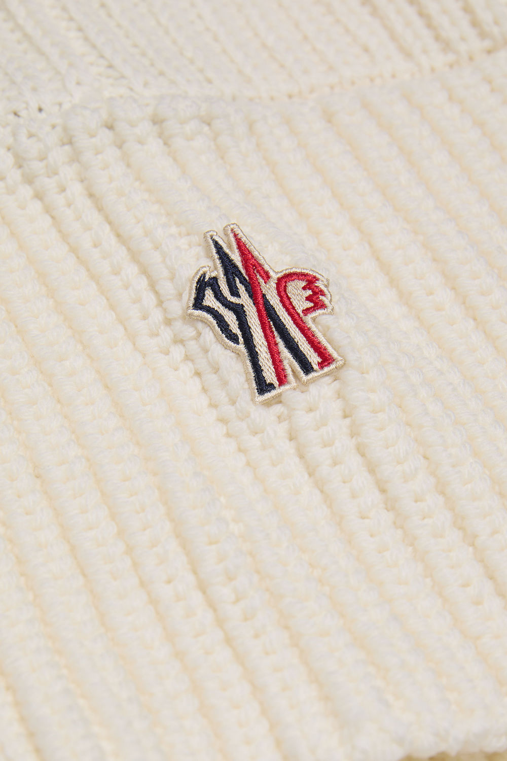 Wool Neck Warmer Women White Moncler 2