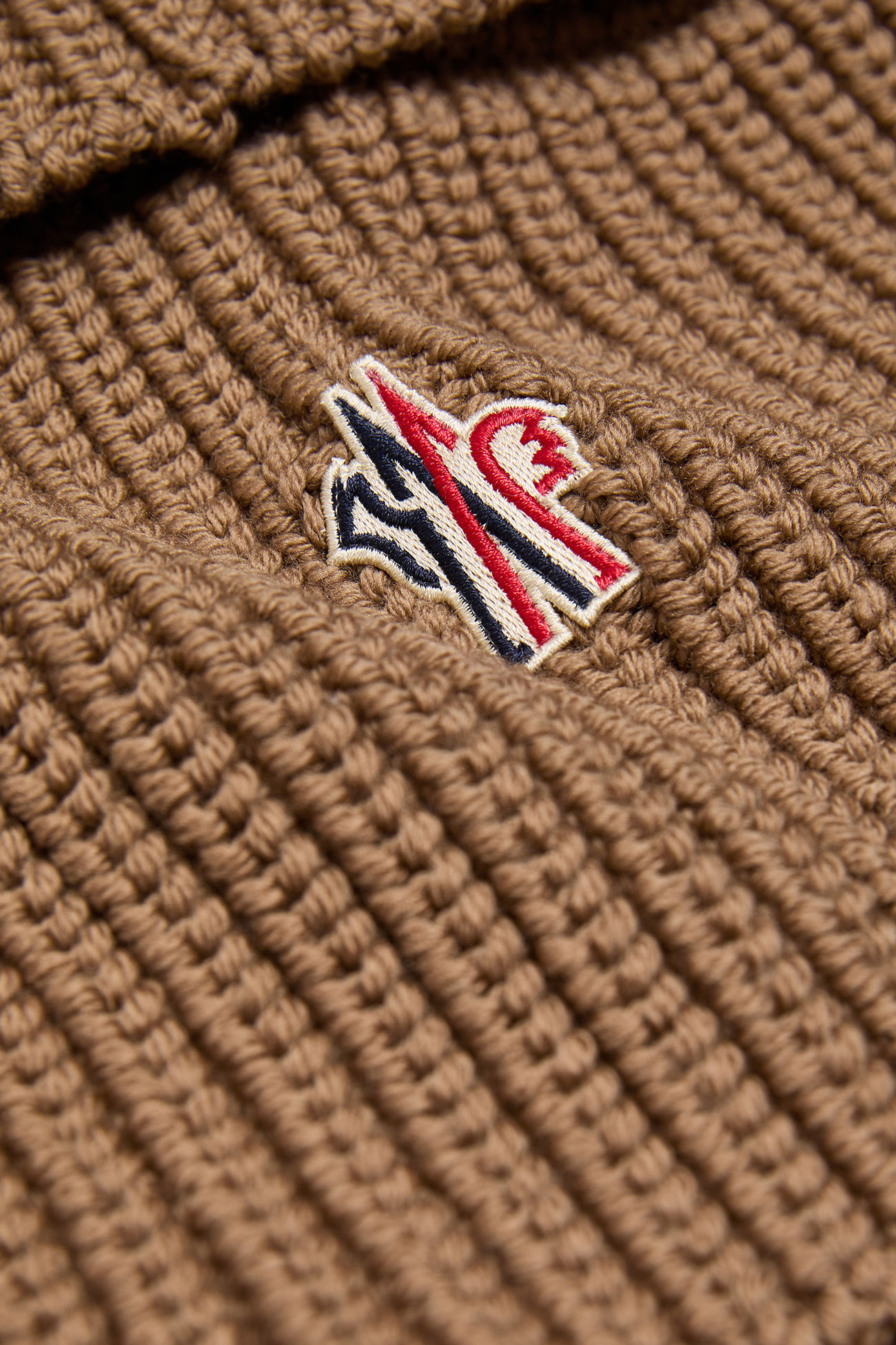 Wool Neck Warmer Women Brown Moncler 2