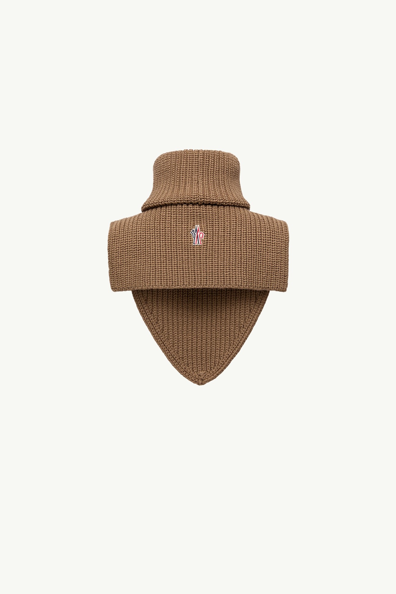 Cache-col en laine Femmes Marron Moncler 3