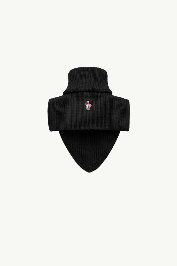 Wool Neck Warmer Women Black Moncler 3