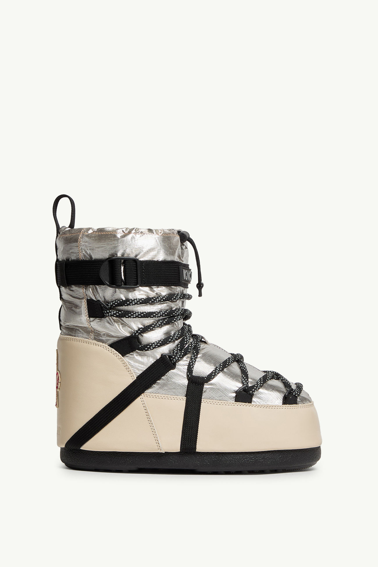 Moon Boot x Moncler Grenoble Icon低筒夾層雪靴 女士 金色 Moncler 0