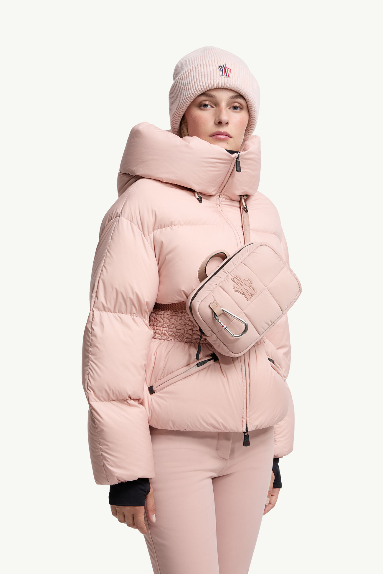 Gürteltasche aus Nylon Damen Pink Moncler 1