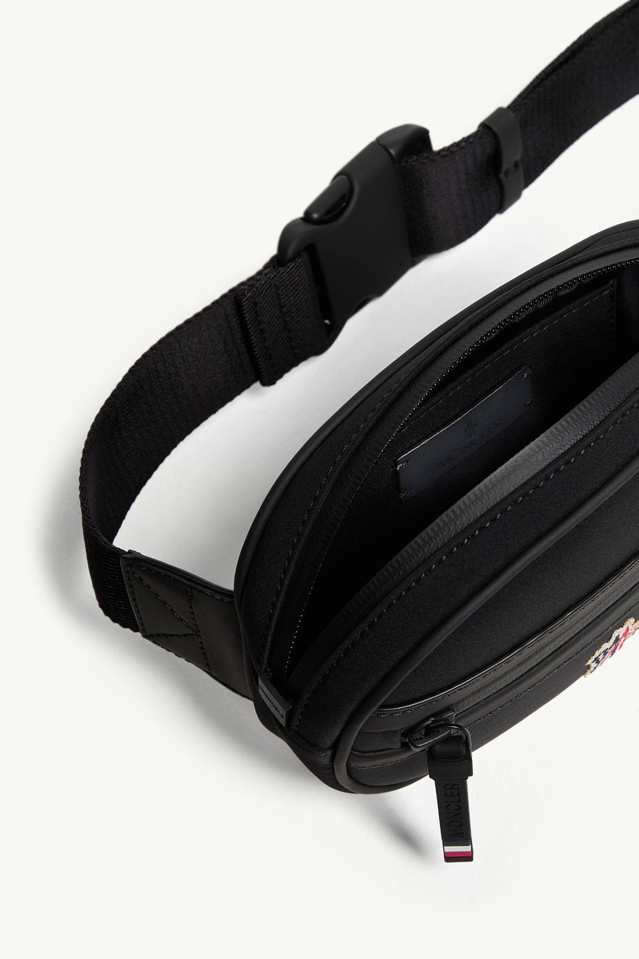 Wasserabweisende Gürteltasche Damen Schwarz Moncler 4