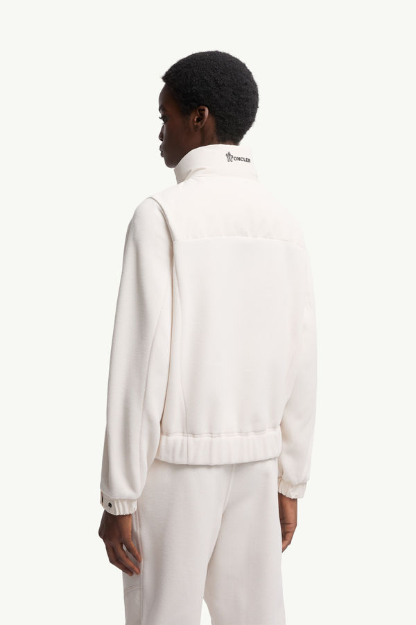 女士Polartec®加衬拉链卫衣 女士 白色 Moncler 4