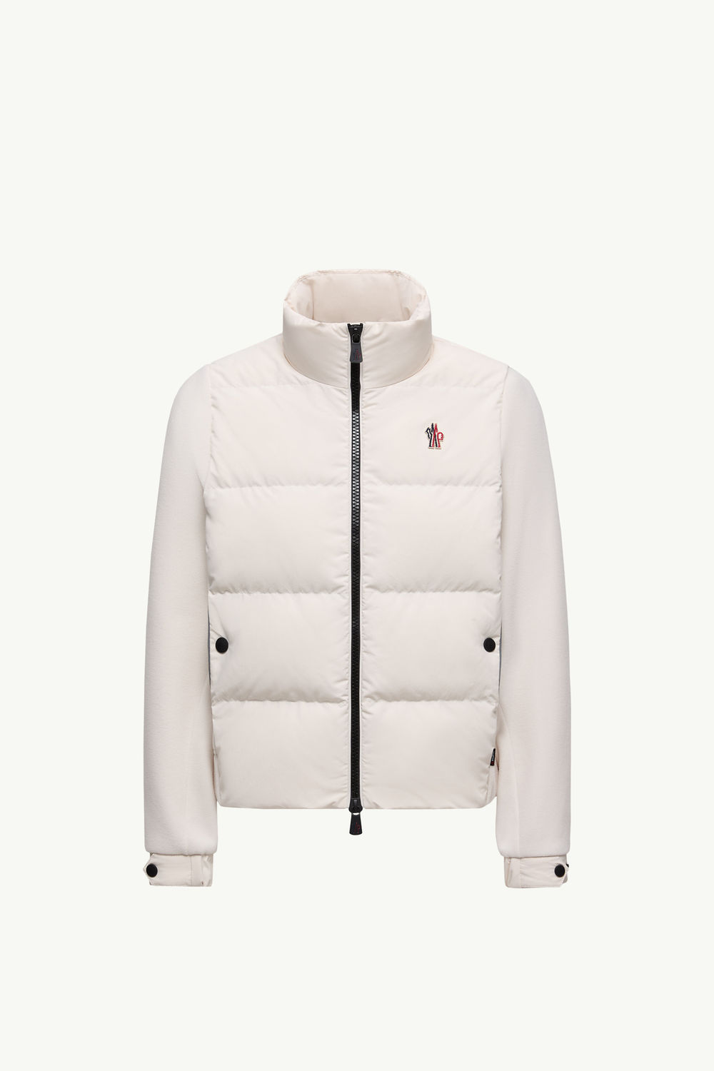 Polartec® Padded Zip-Up Hoodie Women White Moncler 2