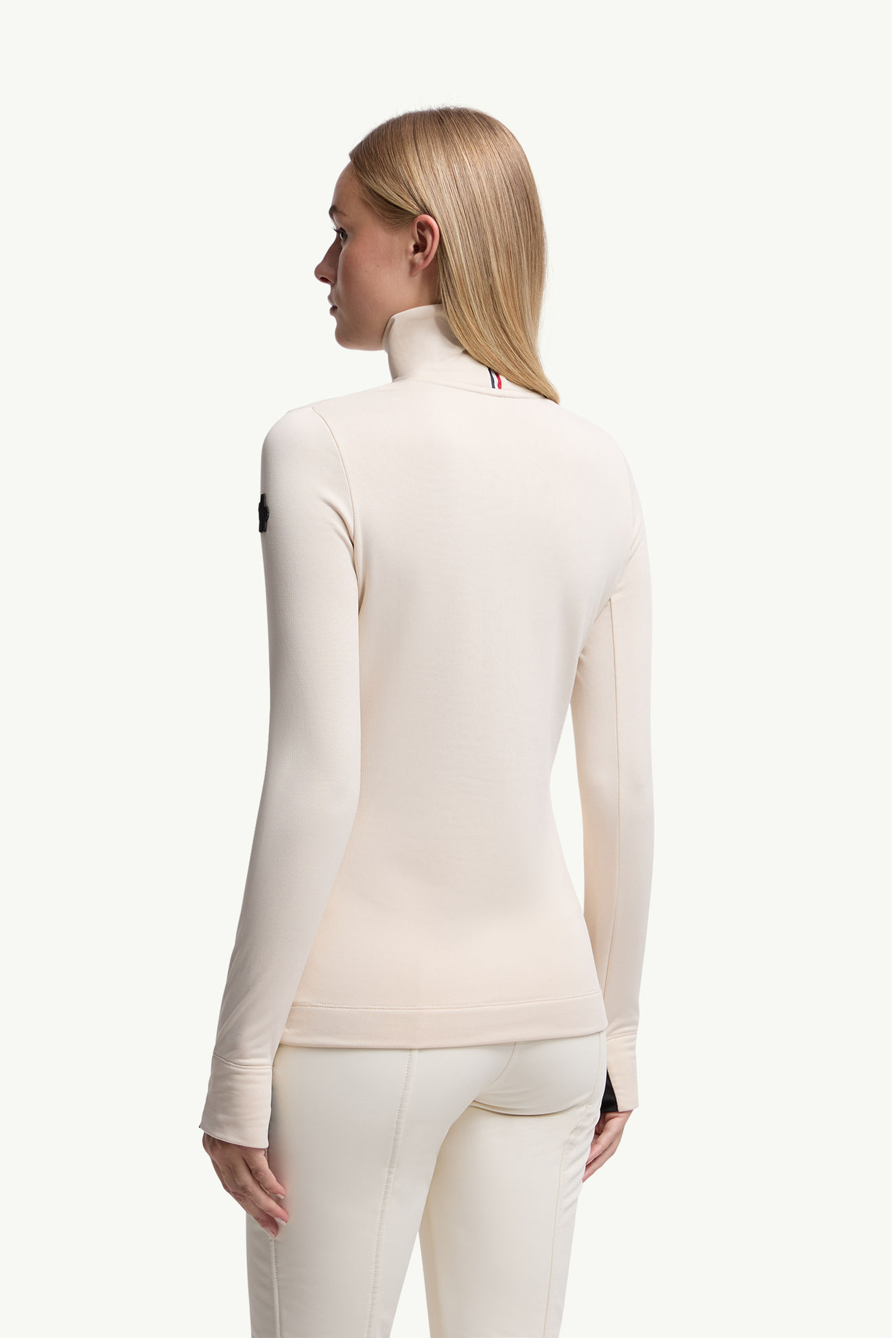 Polartec® Polo Neck Women White Ivory Moncler 4
