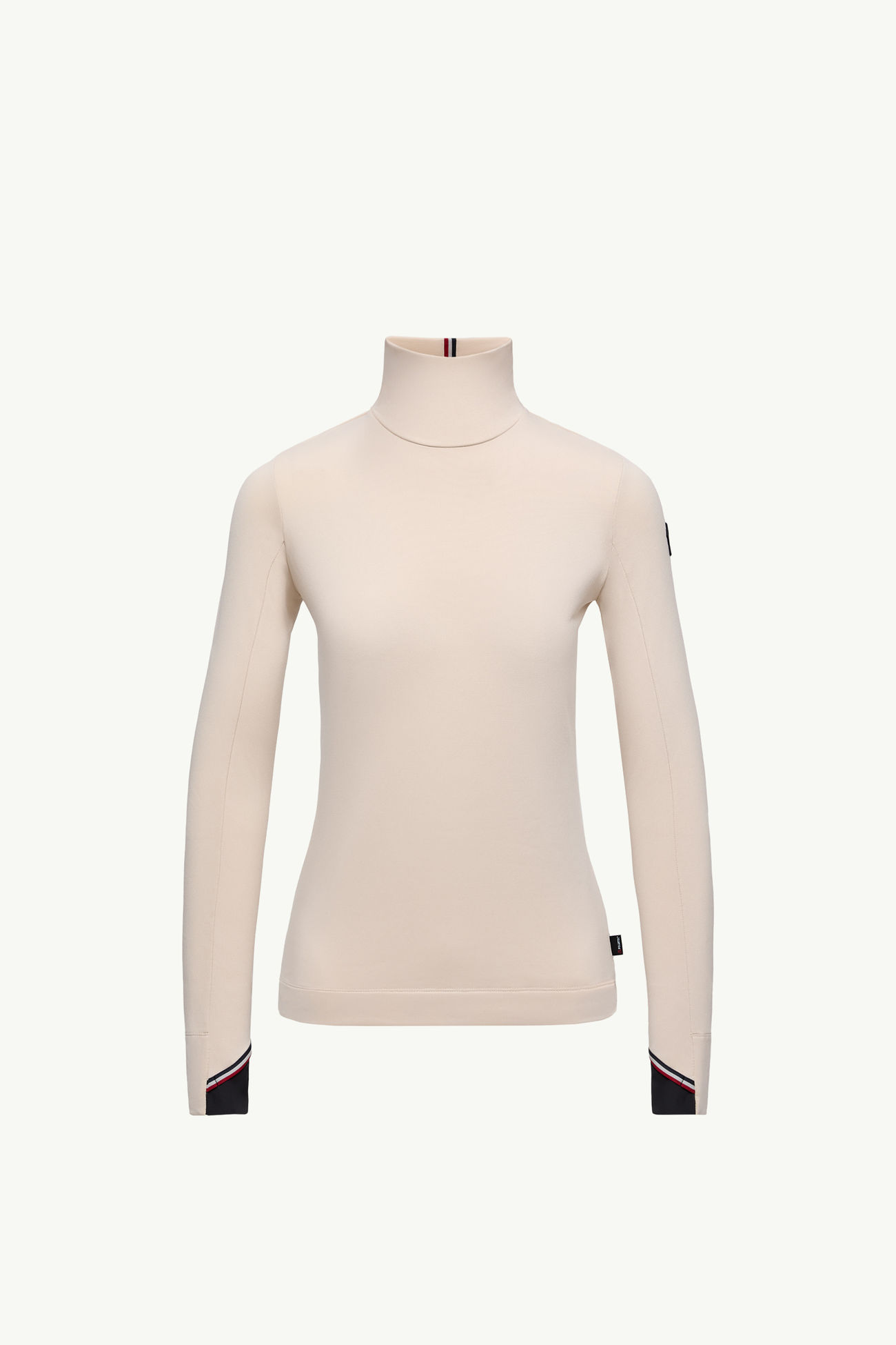 Jersey con cuello de tortuga de Polartec® Mujer Blanco Marfil Moncler 2