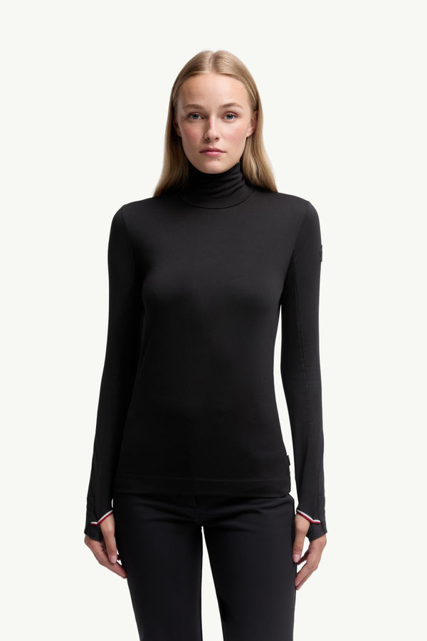 Polartec® Turtleneck Women Black Moncler 3