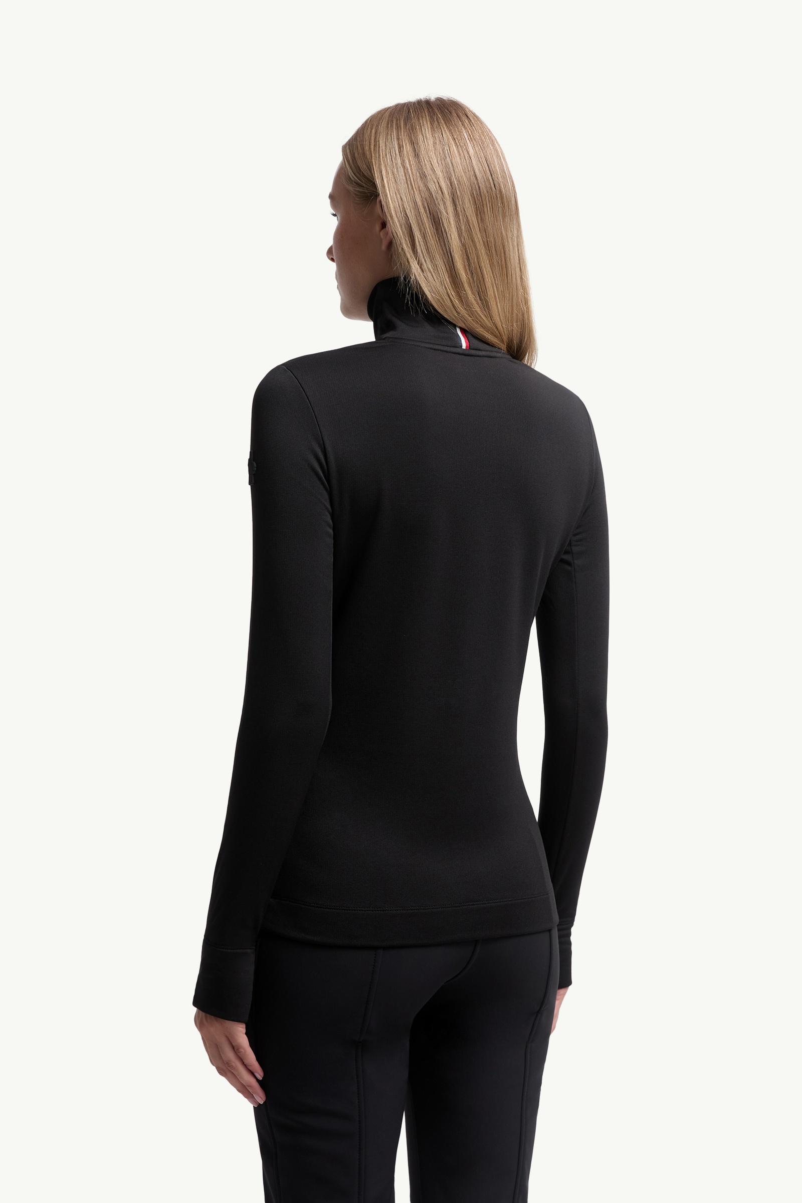 Black Polartec® Turtleneck - Mid-Layers for Women | Moncler US
