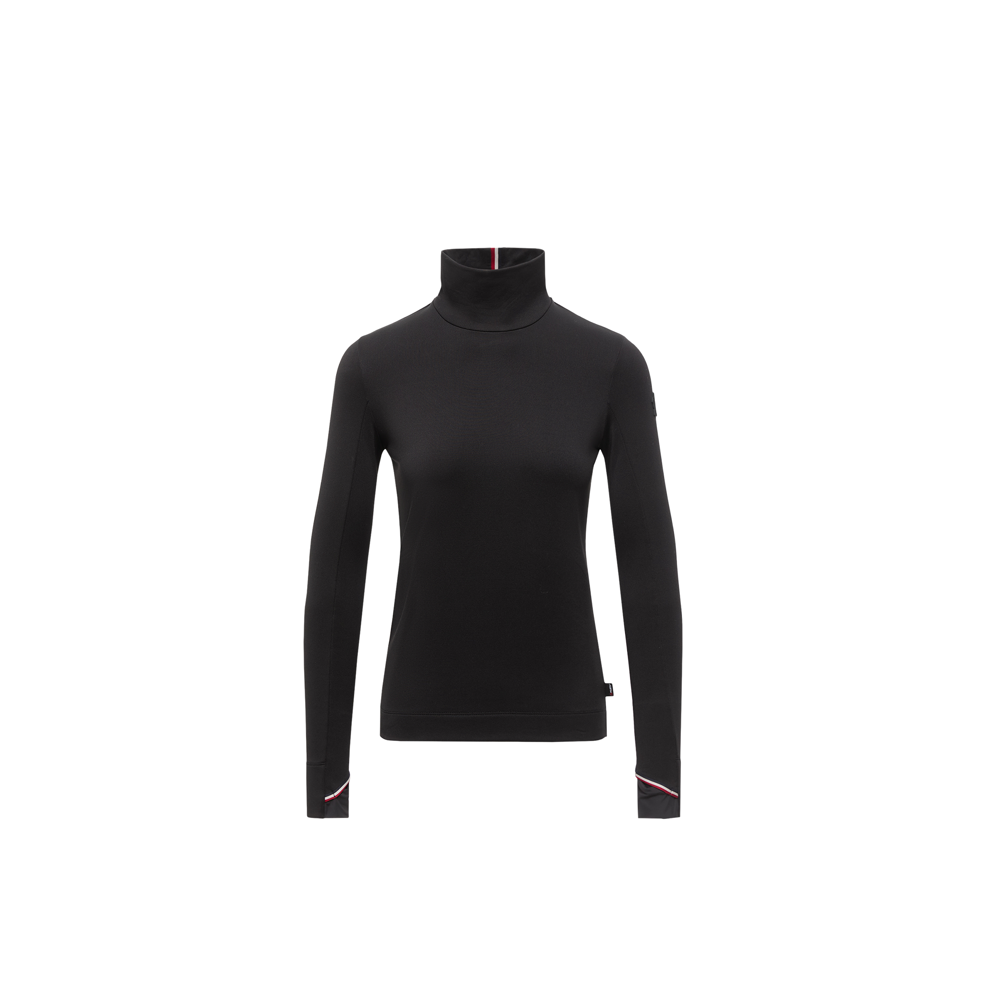 Grenoble    Polartec Polo Neck for Women in Black, Size: S, Moncler
