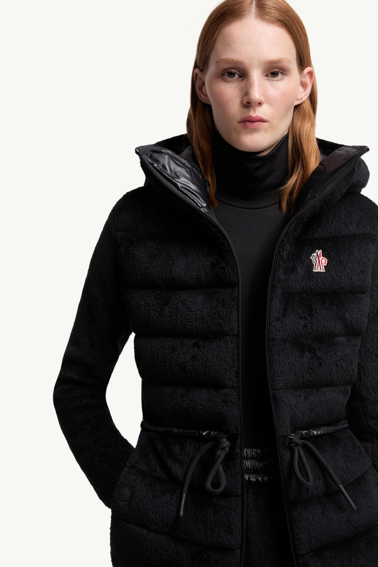 Sweat à capuche en Polartec® Femmes Noir Moncler 5