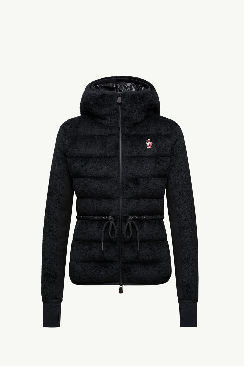 Polartec® Padded Hoodie Women Black Moncler 2