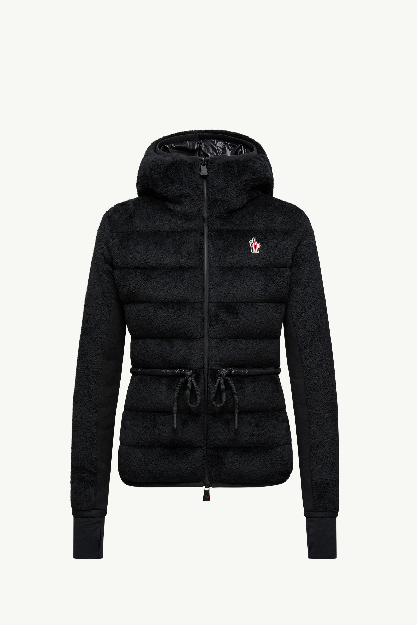 Polartec® Padded Hoodie Women Black Moncler 2