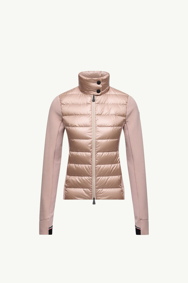 Wattiertes Zip-Up Sweatshirt Damen Pink Moncler 2